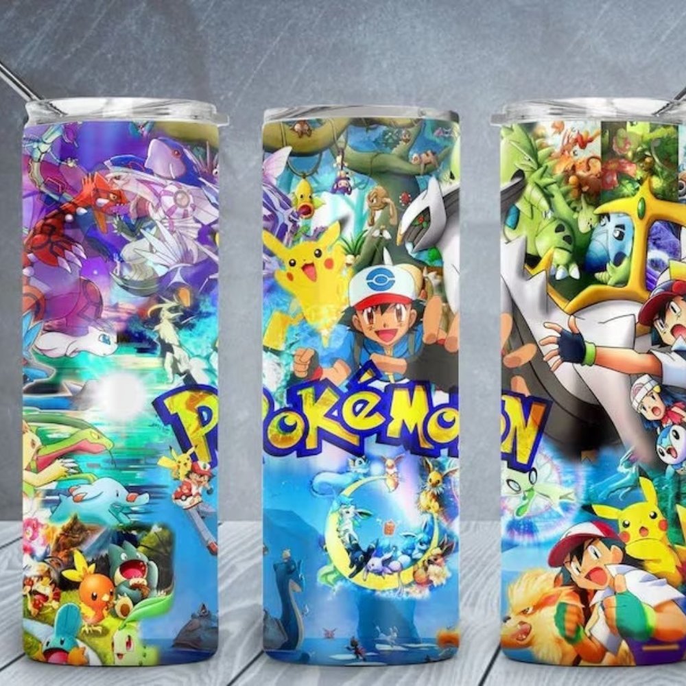 Pokemon 20oz Skinny Tumbler